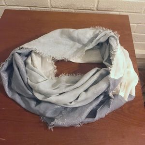 White infinity scarf